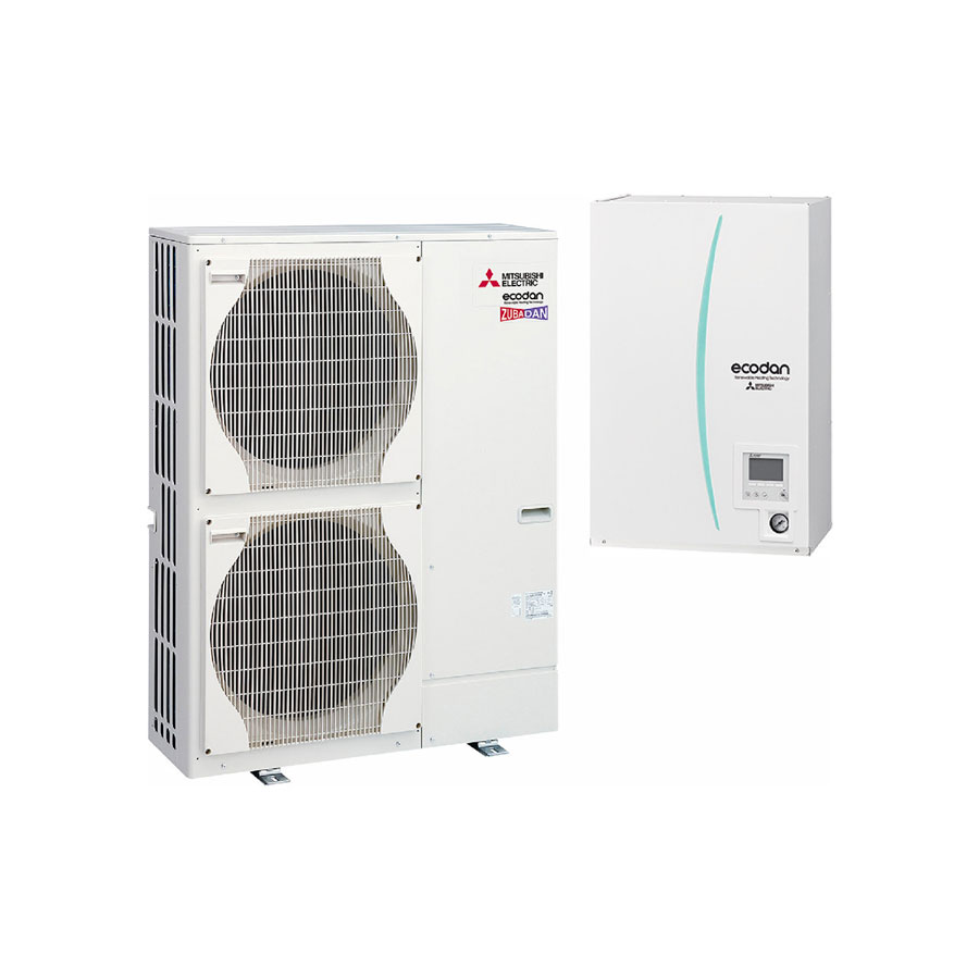 Mitsubishi Electric PUHZ-SHW140YHA με Hydrobox ERSC-VM2D 14kW Split 3Ph